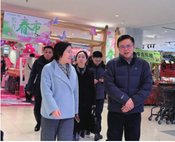  中消協(xié)副秘書長亓明和一行蒞臨歐亞長青城調(diào)研
